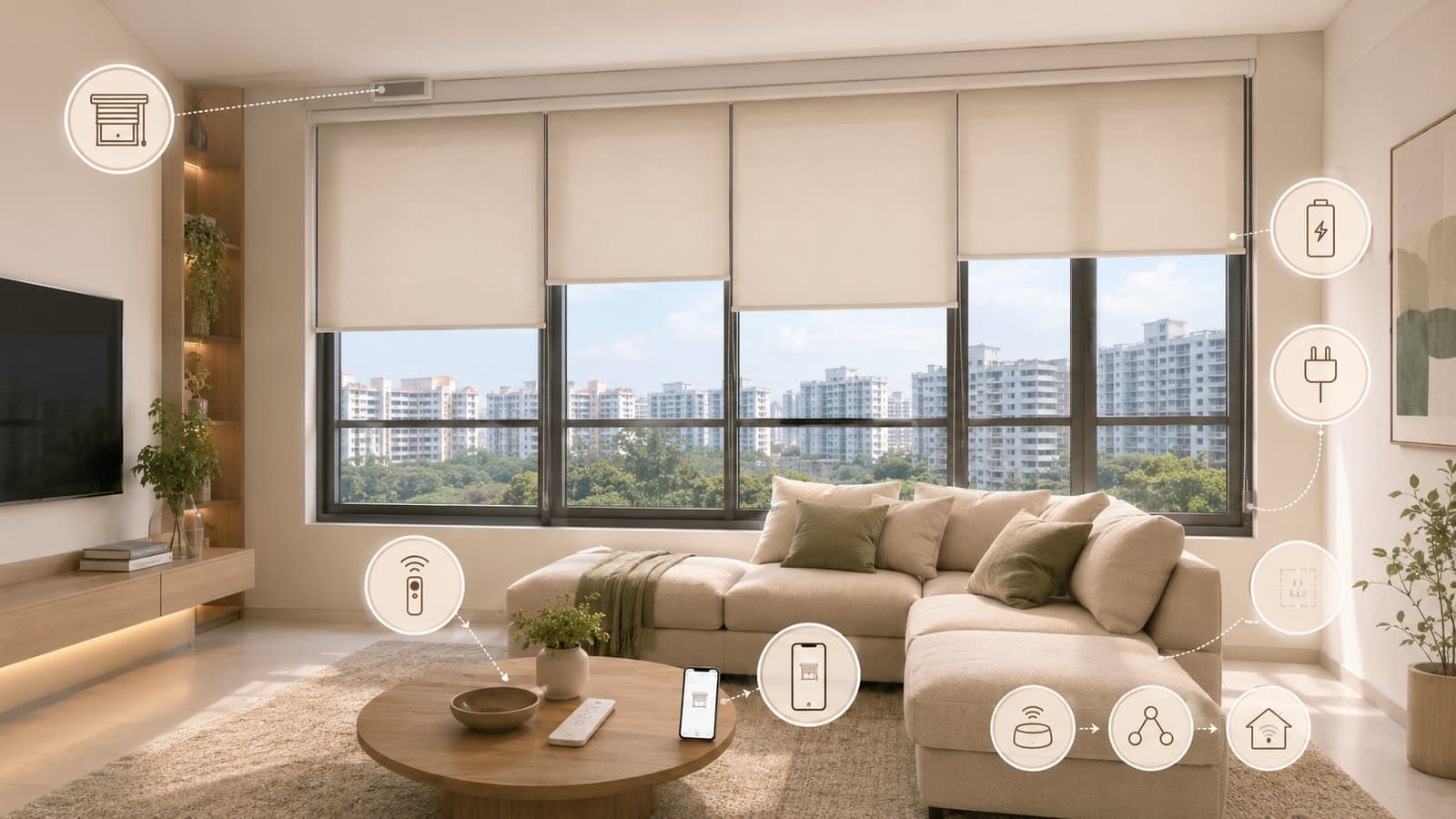 Motorised blinds for HDB flats: a 2026 buyer's guide
